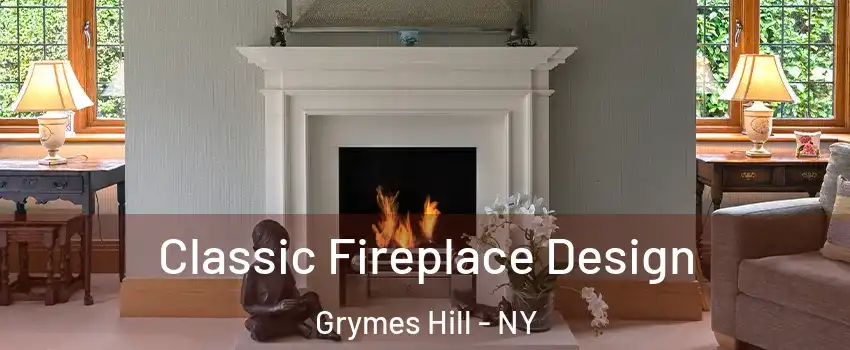 Classic Fireplace Design Grymes Hill - NY