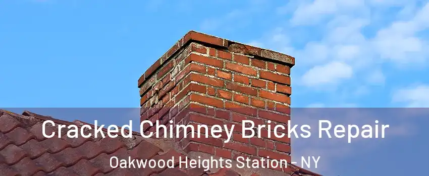 Cracked Chimney Bricks Repair Oakwood Heights Station - NY