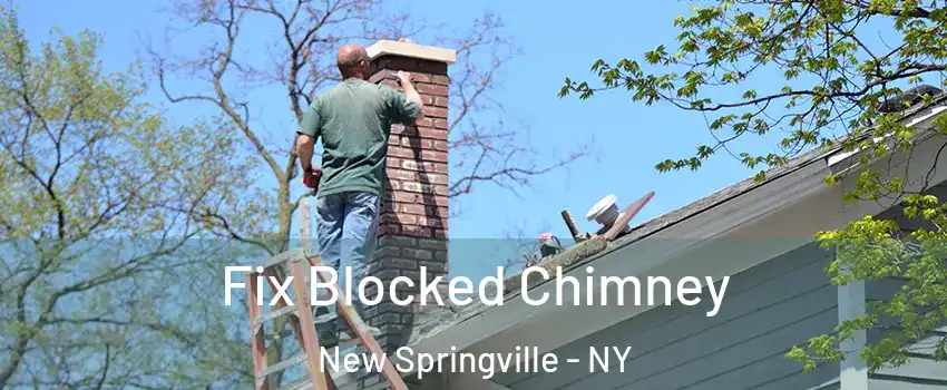 Fix Blocked Chimney New Springville - NY