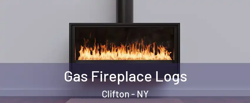 Gas Fireplace Logs Clifton - NY