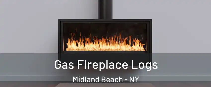 Gas Fireplace Logs Midland Beach - NY