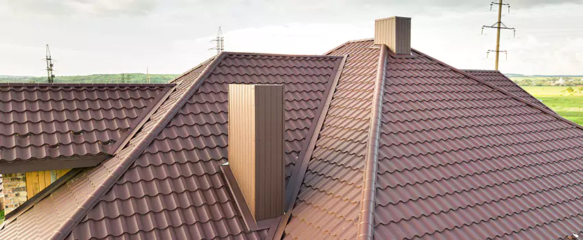 Residential Chimney Flashing Restoration in Willowbrook, NY