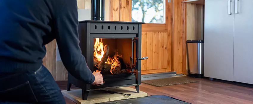 Open Hearth Wood Fireplace Installation in Old Place, NY