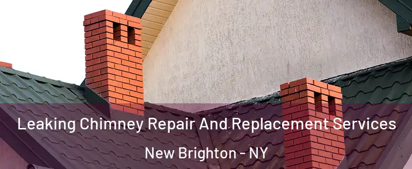 Leaking Chimney Repair And Replacement Services New Brighton - NY