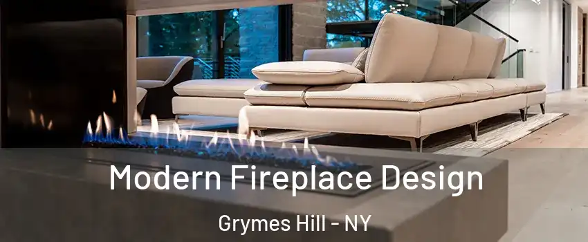 Modern Fireplace Design Grymes Hill - NY